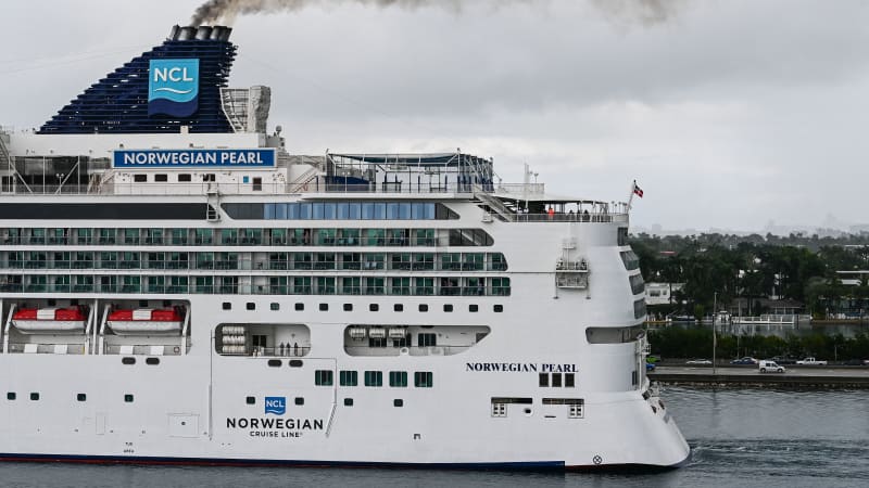 The Norwegian Pearl returns to Miami on January 5, 2022. The cruise ship returned after only one day out at sea.