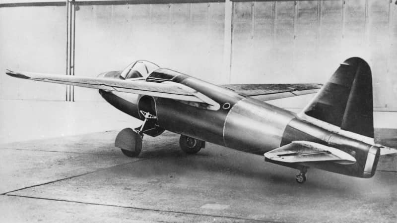 The Heinkel He 179 was the world's first jet plane and was used by the Luftwaffe during World War II. 