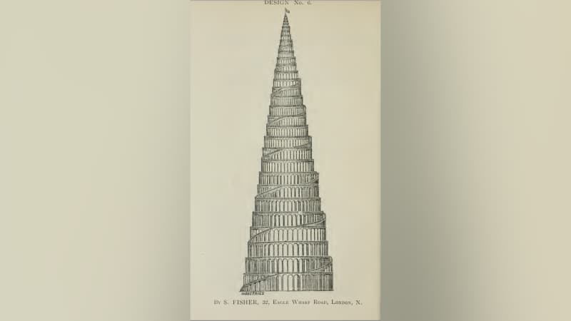One of the tower designs that didn't get picked. 