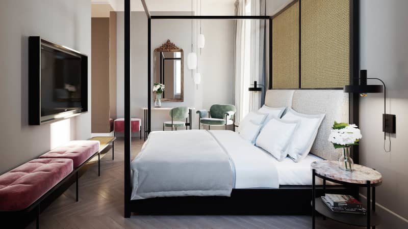 The newly-built Palazzo Rainis Hotel & Spa is made up of 16 stylish rooms and suites.