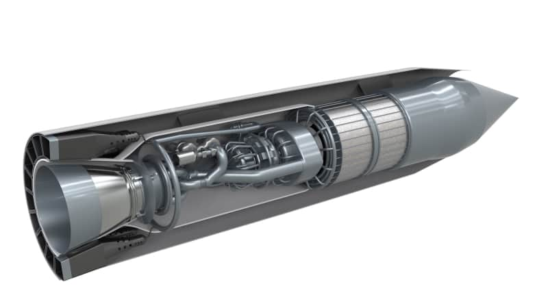 Reaction Engines' patented hybrid SABRE engine.