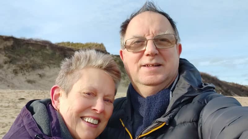 Dawn and Paul now live in Cornwall, a popular tourist destination in southwestern England.