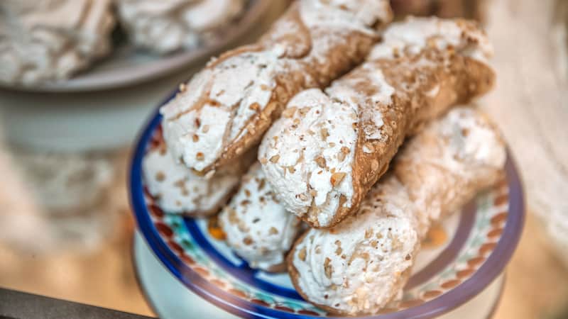 There are many myths surrounding cannolo. Some say it was first made as a treat for an Arab emir.
