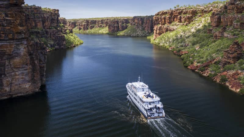 The True North takes travelers through Western Australia's gorgeous Kimberley region. 