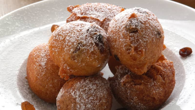 Venice's raisin- and pine nut-stuffed donuts are only available during carnival season.