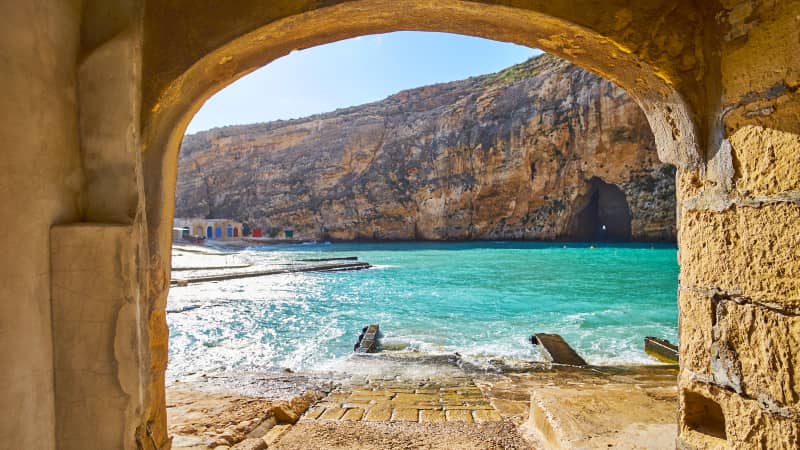 Malta has been named no. 2 on list of Europe's best bathing spots.