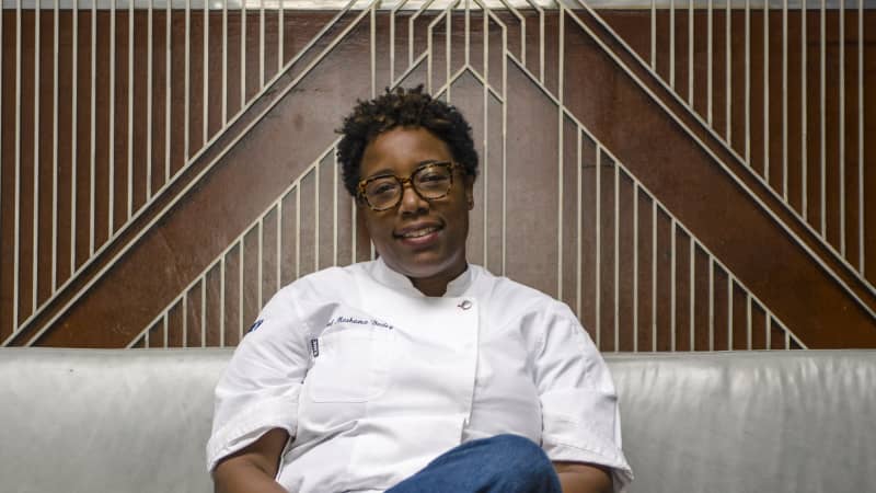 Mashama Bailey of The Grey in Savannah, Georgia, earned the Outstanding Chef Award.