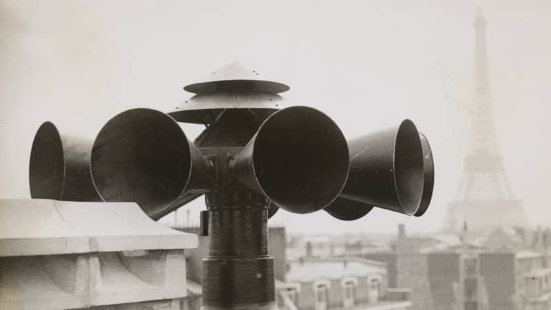Sirens were installed across France after World War II to warn against Cold War bombings.