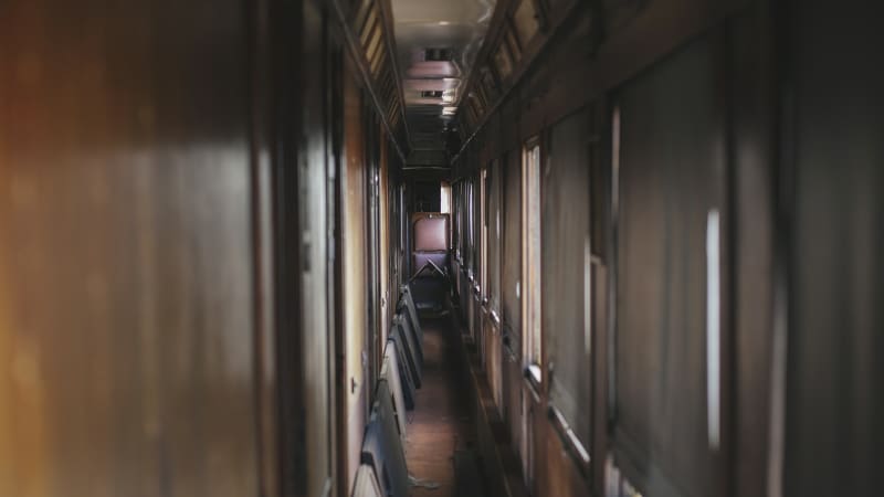 The train interiors are now being renovated by French architect Maxime d'Angeac.
