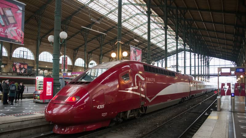 Thalys intercity trains already connect France, Belgium, Germany and the Netherlands. 