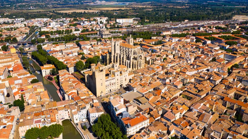 Narbonne is a town with Roman roots in the Aude department of France's Occitanie region.