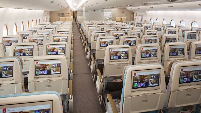 Emirates has recently launched a new A380 cabin including a premium economy class.