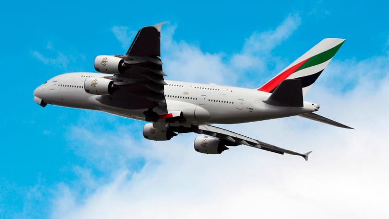 Emirates has the world's largest fleet of A380s. 