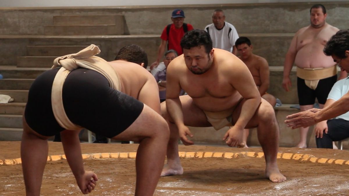 Japanese Brazilian Sumo Wrestlers Train Up In Sao Paulo Cnn