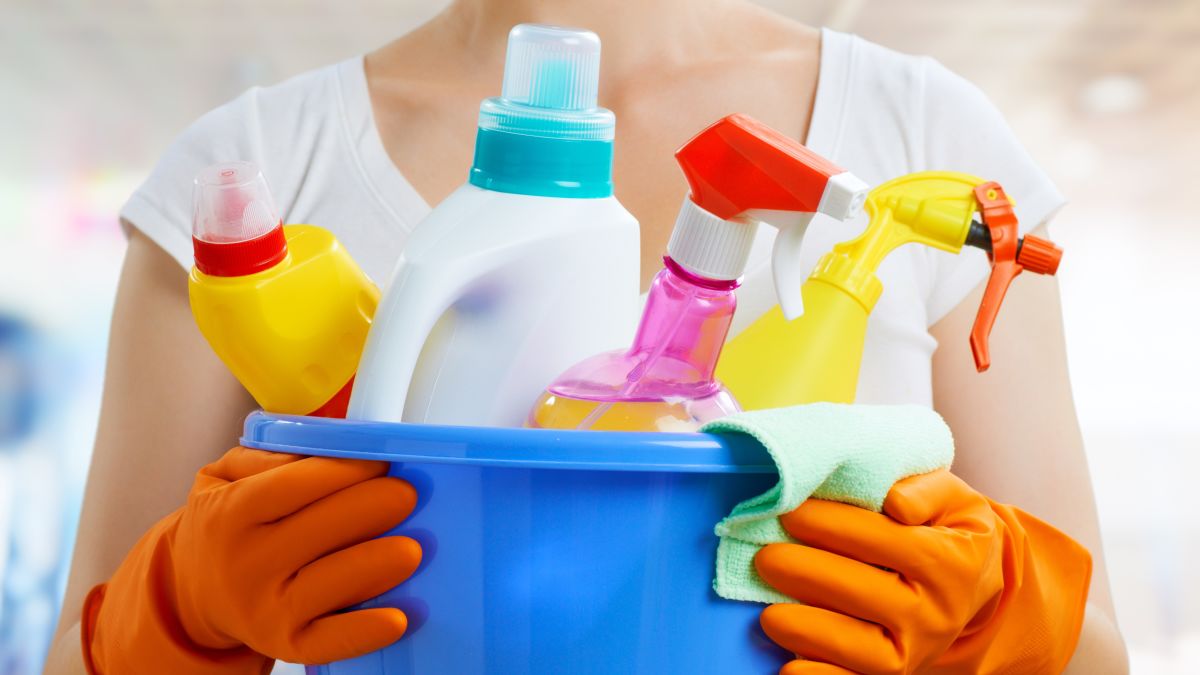 Exposure to home cleaning products can cause kids to gain weight
