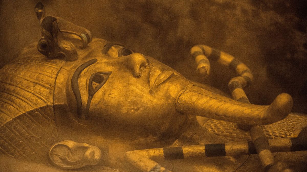 King Tut's face revealed for the first time in over 3,300 years