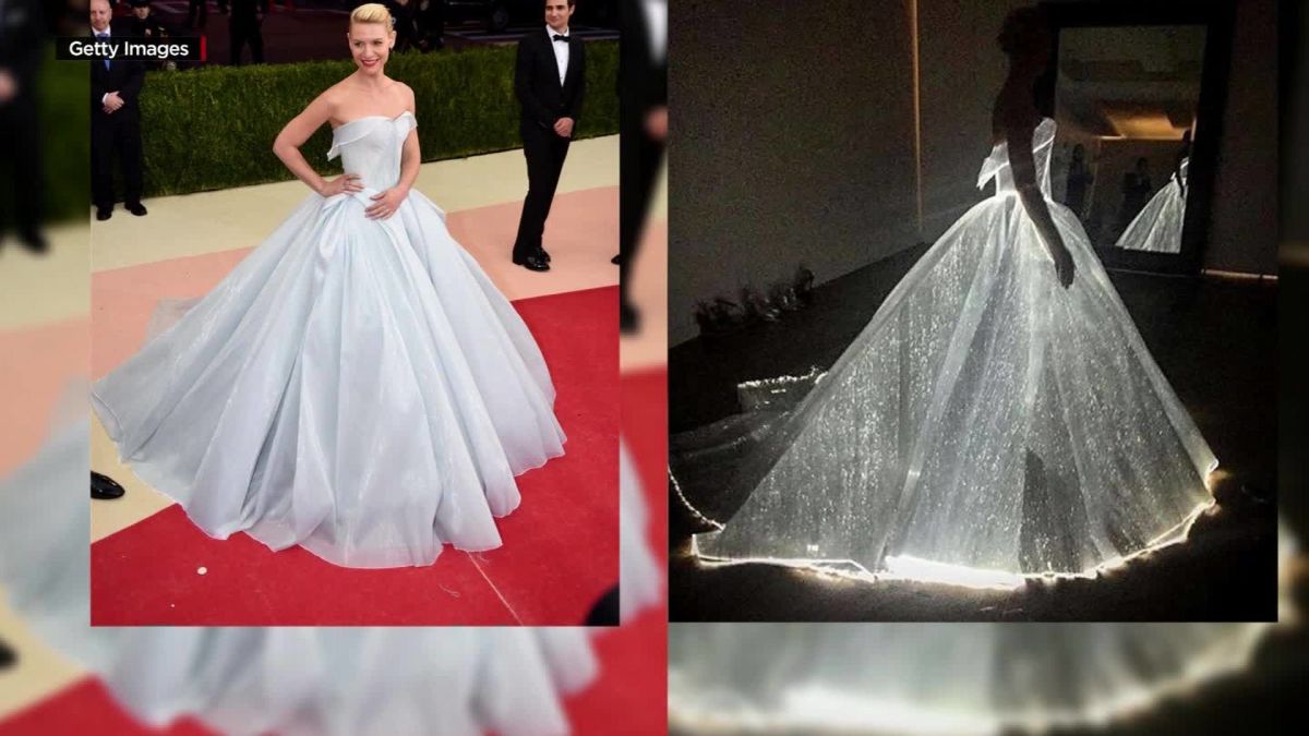 vidne myg offer Claire Danes' dress the brightest star at Met Gala | CNN