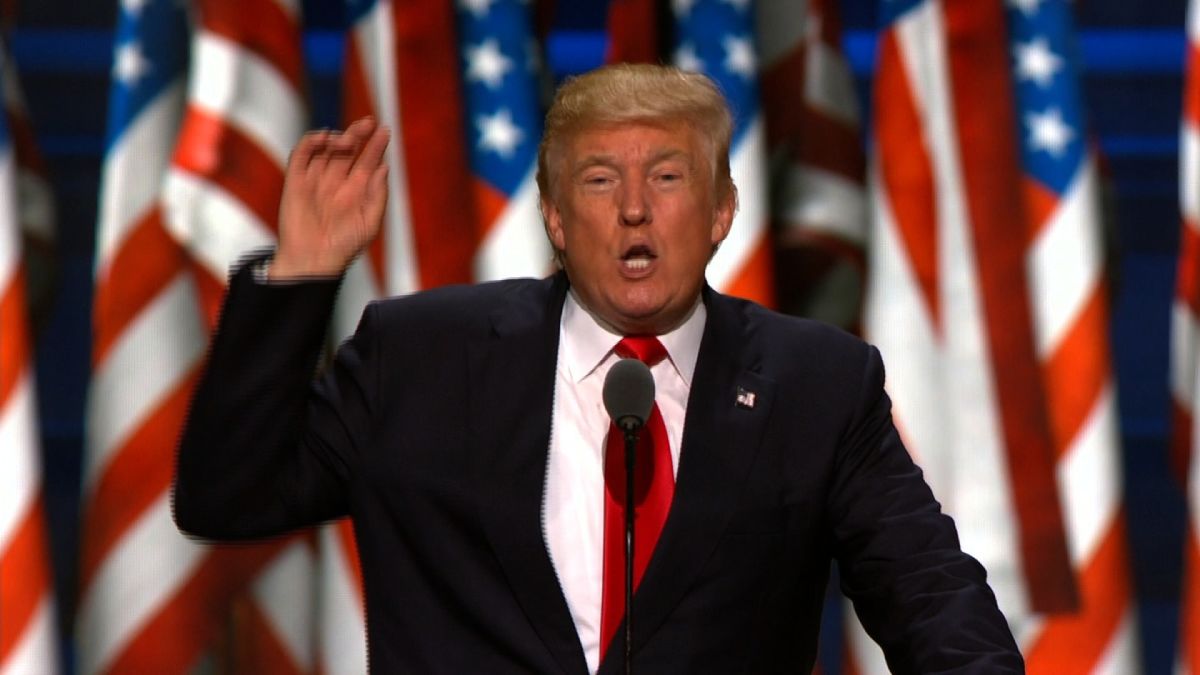 2016 Republican National Convention Rhode Island Delegate Button Donald Trump 