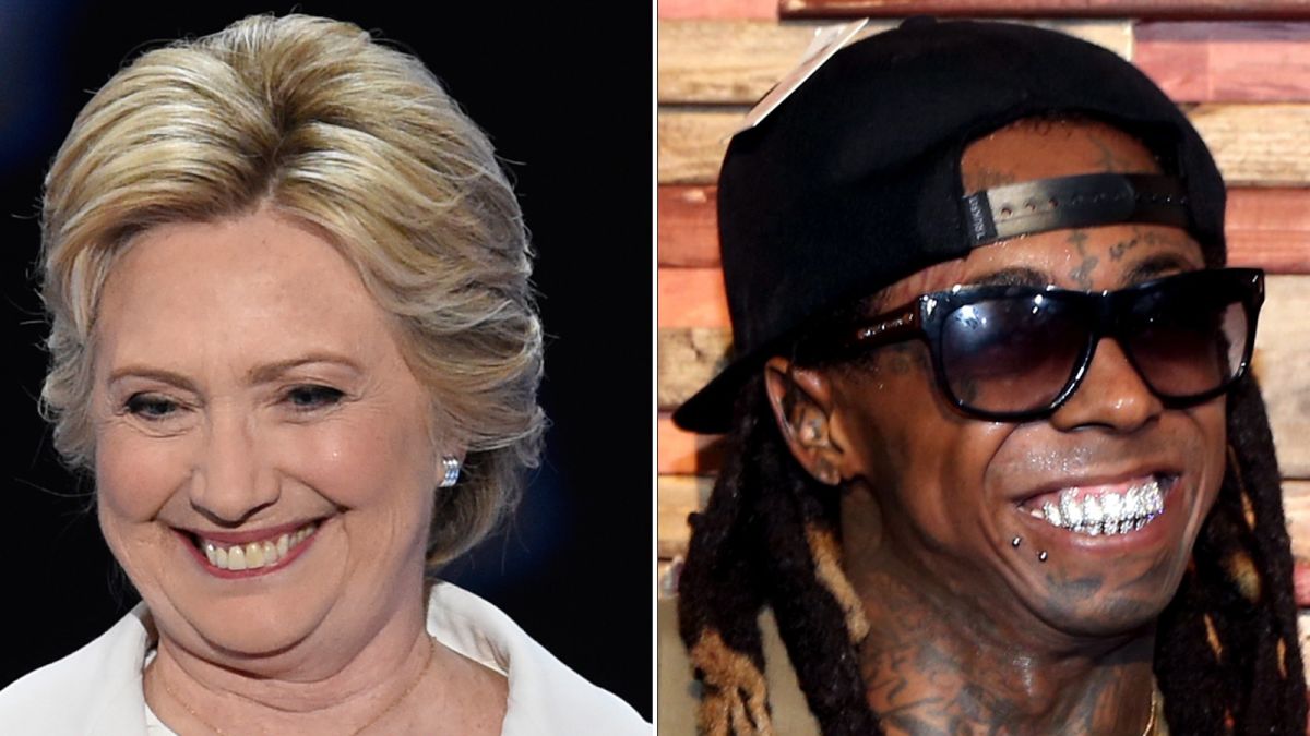 No Ceilings Line In Hillary Clinton Speech Recalls Lil Wayne