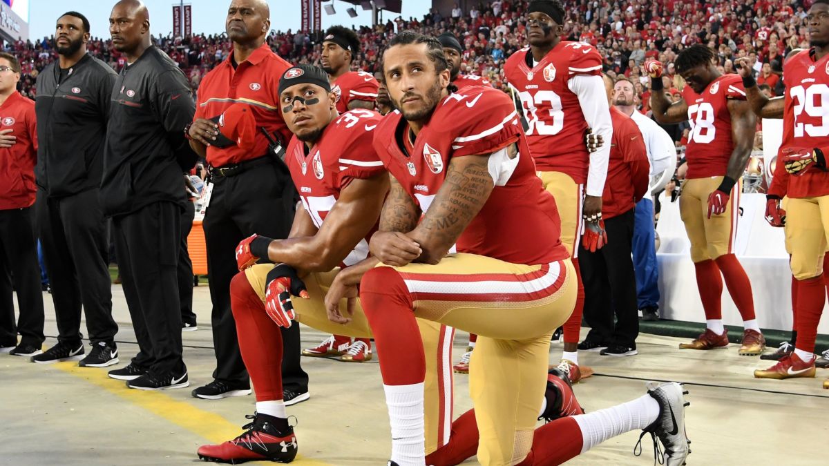 National Anthem protests took Colin Kaepernick from star QB to unemployment  to a bold Nike ad