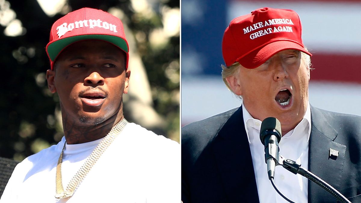 Yg Seizes Mantle As Rap S Most Outspoken Donald Trump Critic Cnn Politics