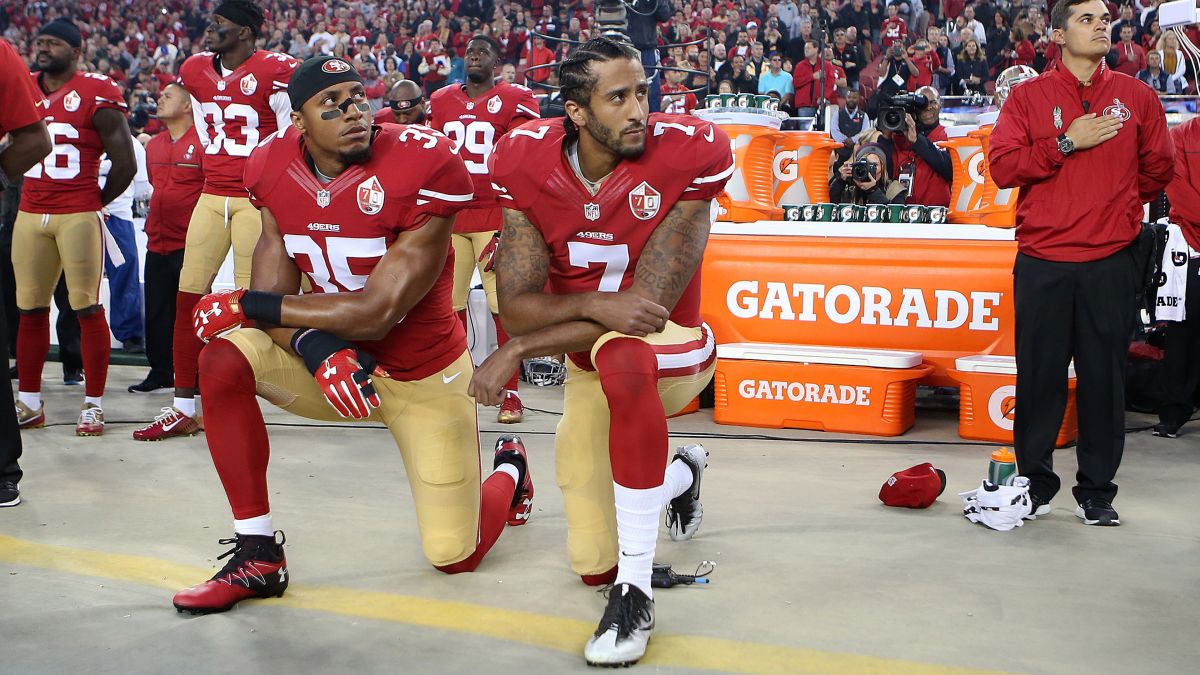 49ers Quarterback Colin Kaepernick Defends National Anthem Protest