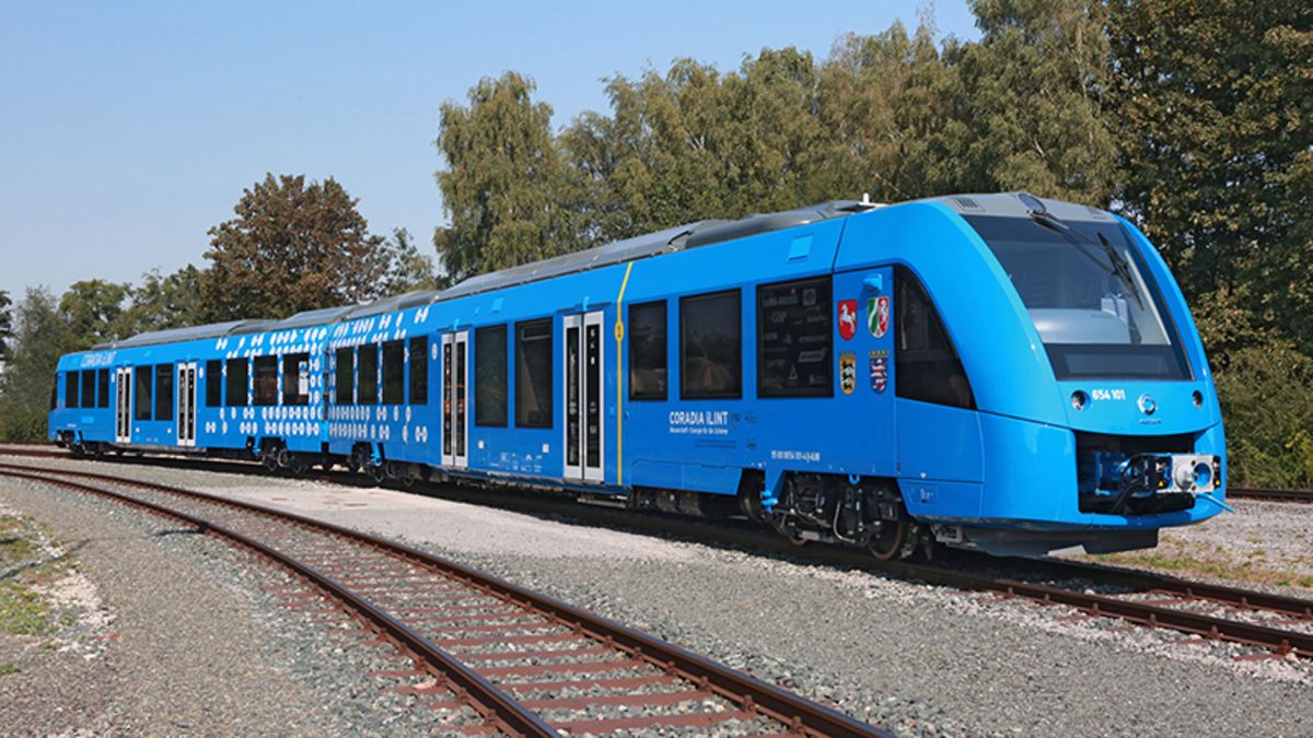 Zero emission hydrogen train to run in Germany | CNN