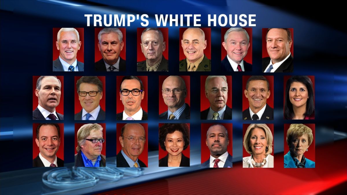 White Males Dominate Donald Trump S Top Cabinet Posts Cnnpolitics
