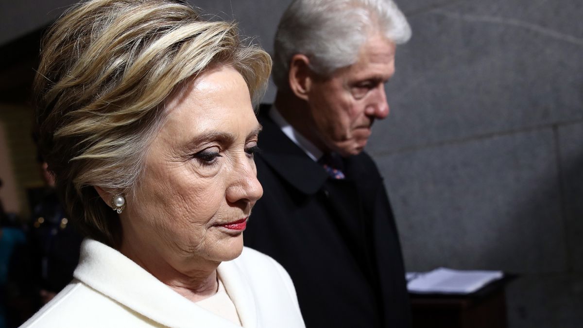 Hillary Clinton says the gutsiest things she's ever done are 'stay