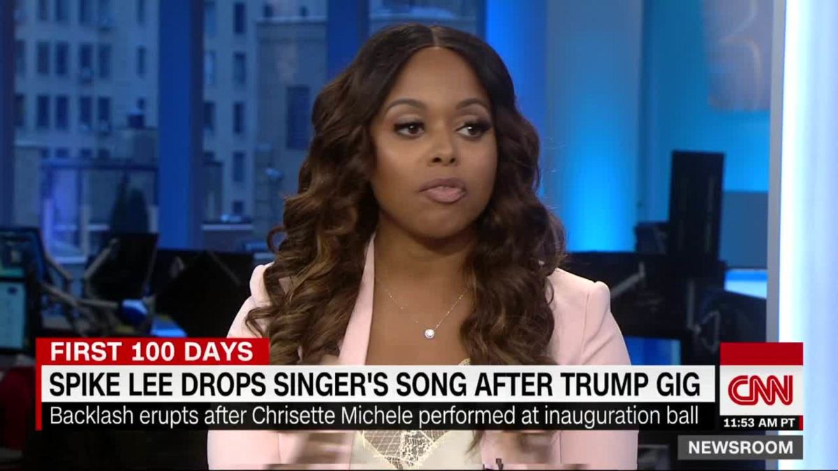 Chrisette Michele On Inauguration Backlash Cnn Video