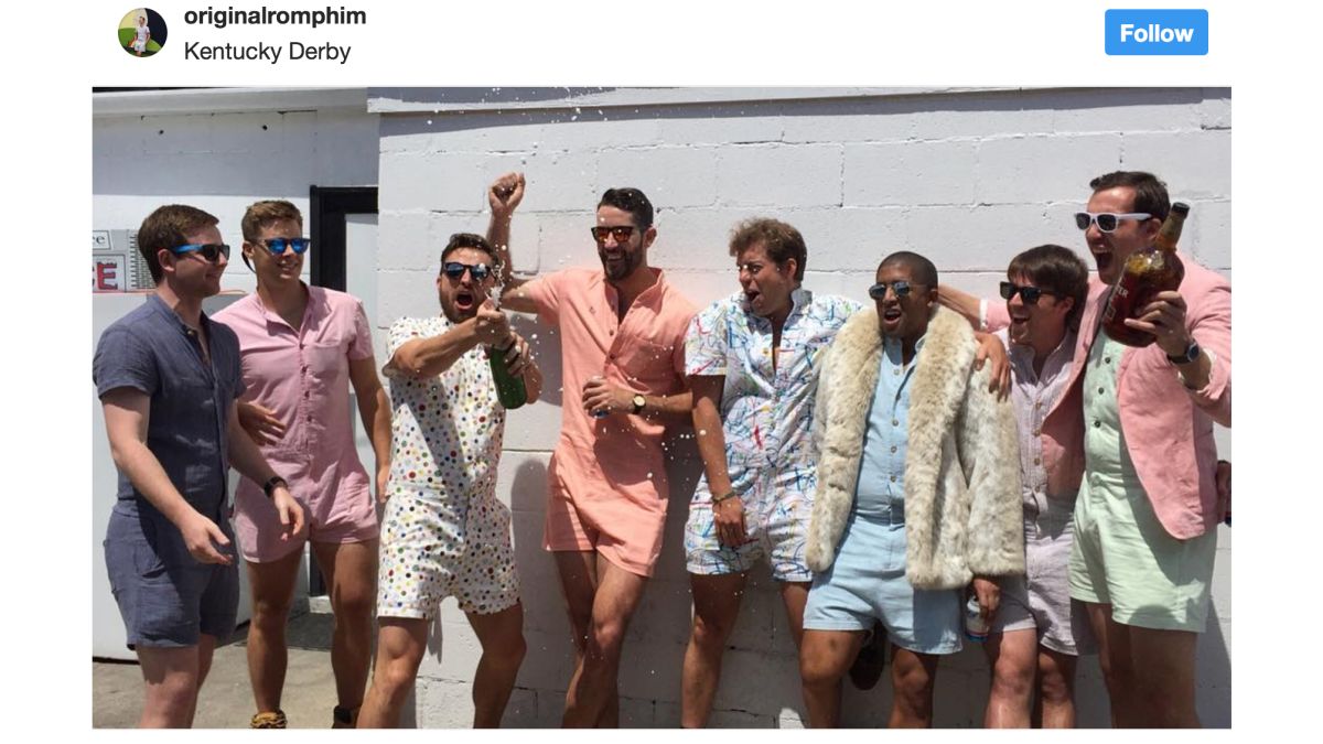 Why is talking about male rompers |