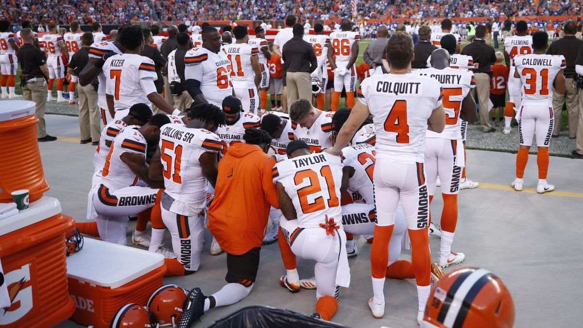 What Does It Mean When Athletes Kneel During the National Anthem in the Age  of Trump?