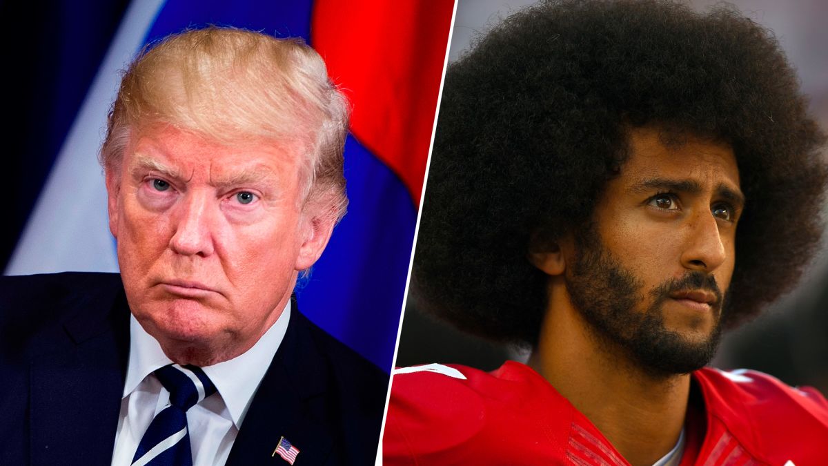 Trump says he would 'love' to see Colin Kaepernick return to the