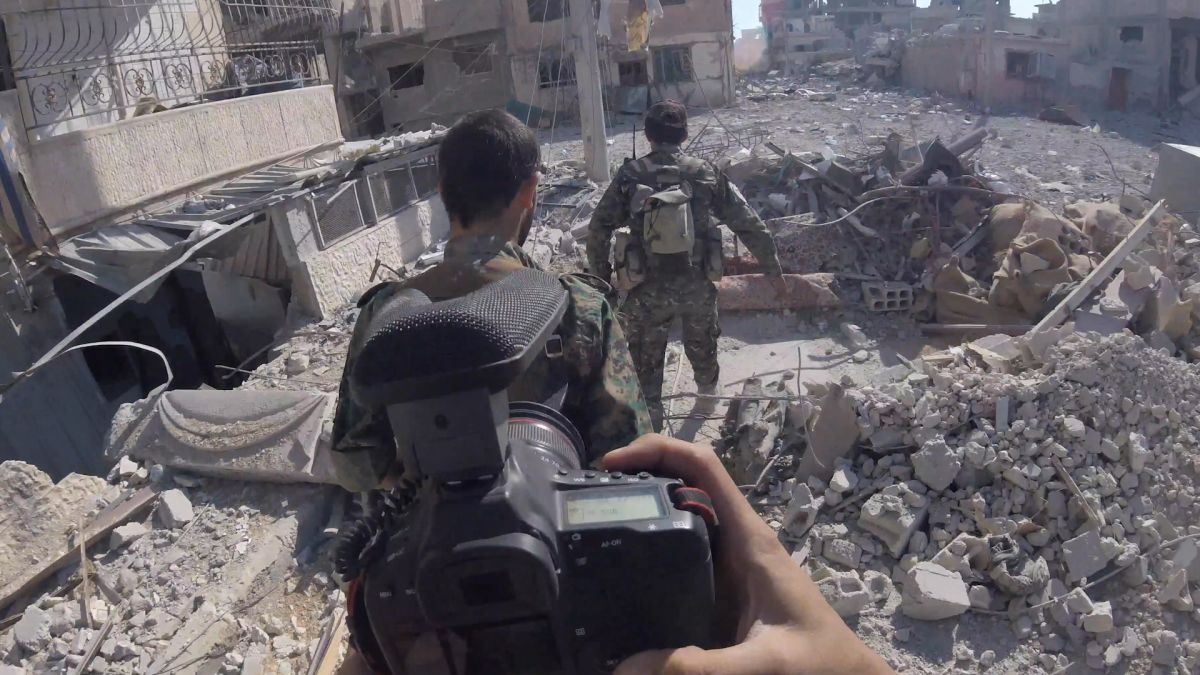 Exclusive GoPro footage inside Raqqa |