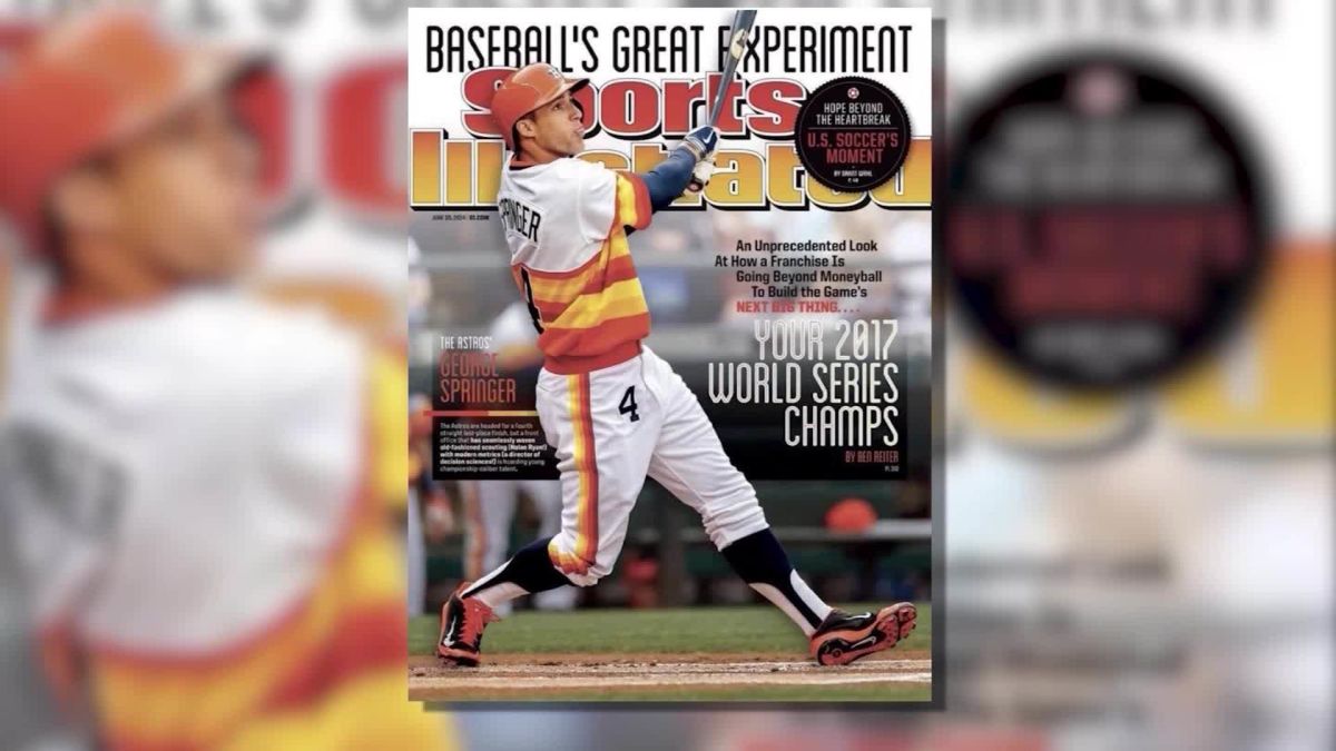 Story of Sports Illustrated Cover Predicting Astros World Series Run