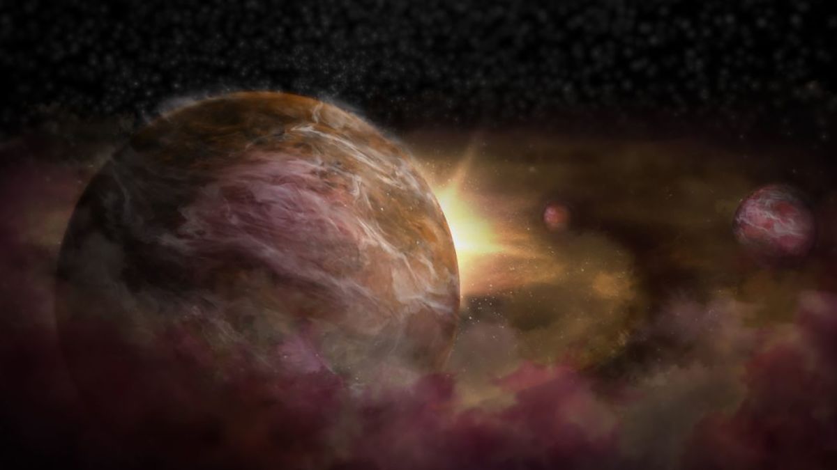 Three Baby Planets Found Around Newborn Star Cnn