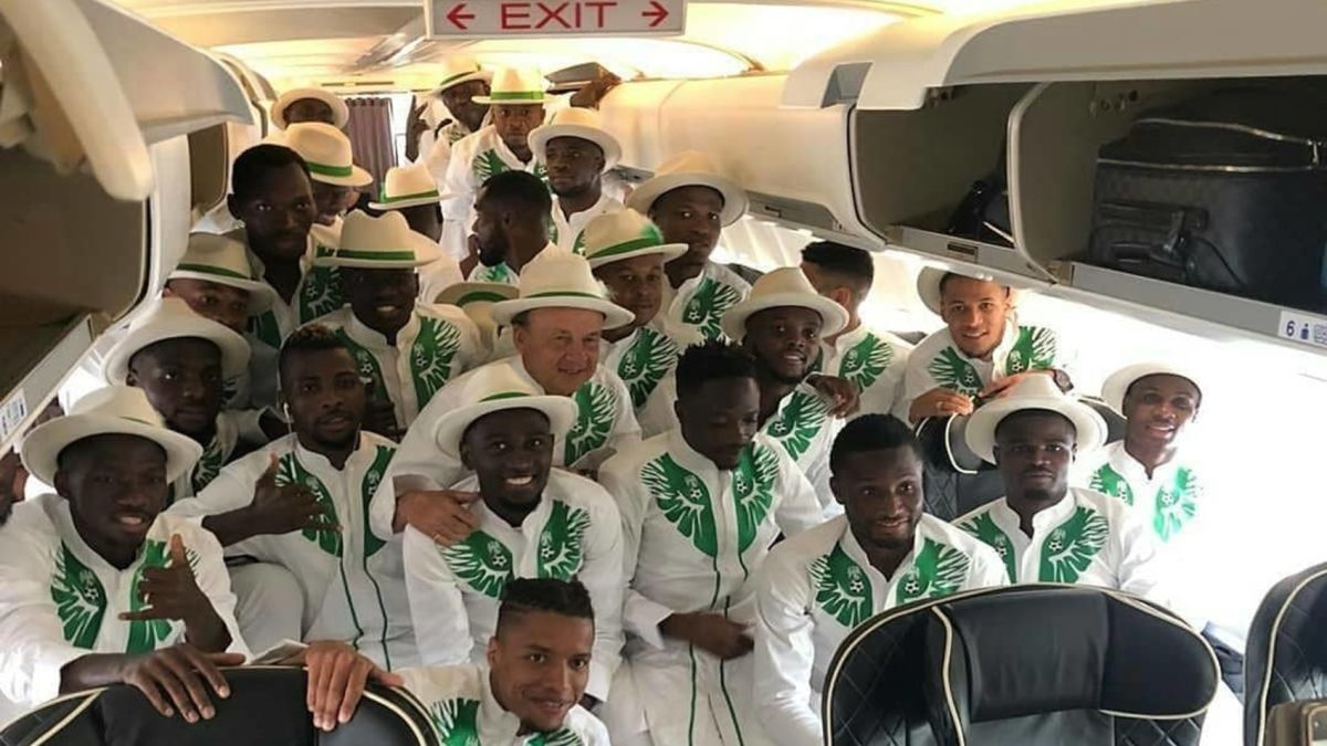 Nigerian soccer traditions' uniforms