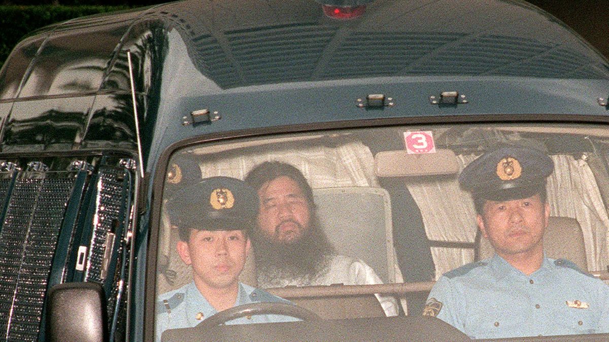 Shoko Asahara Japan Doomsday Cult Leader Executed 23 Years After Tokyo Sarin Attack Cnn - sentenced to death row roblox prison