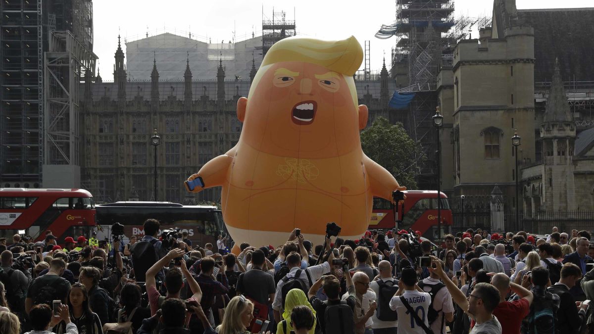 trump baby doll