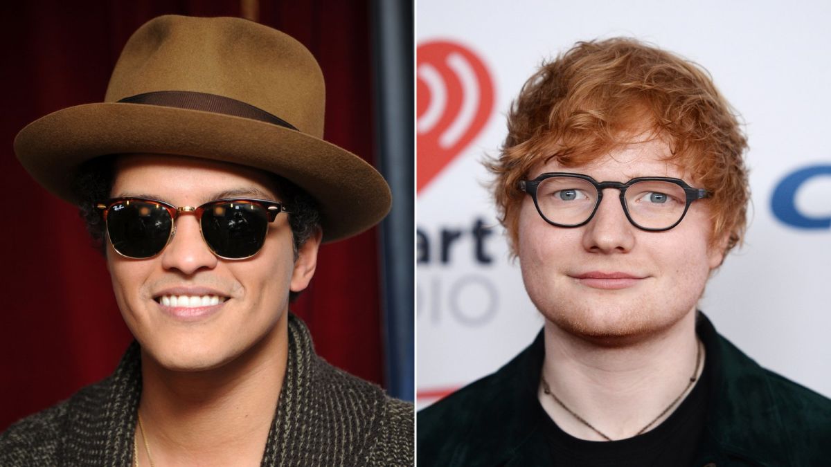 Bruno Mars gets Ed Sheeran to be his birthday singer