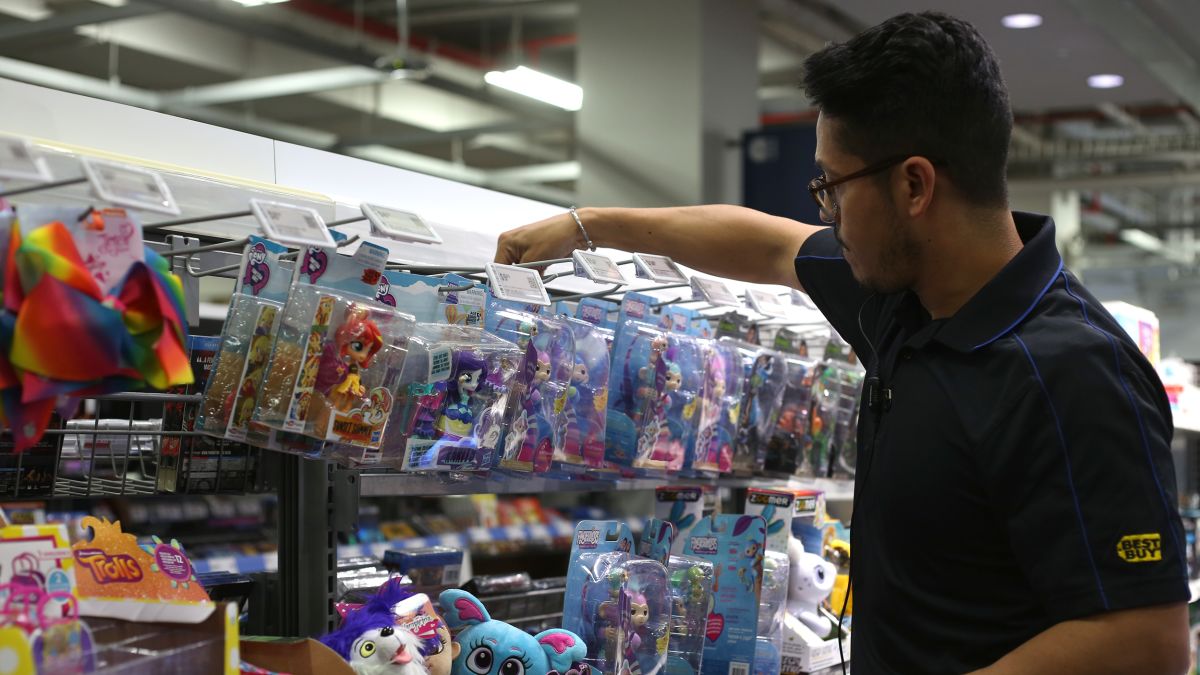Best Buy expands its toy section in a 