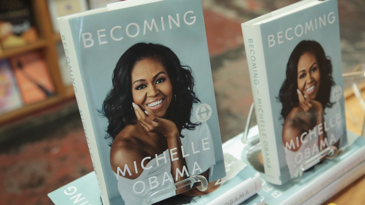 Image result for michelle Obama's book sell 1.4million copies in one week