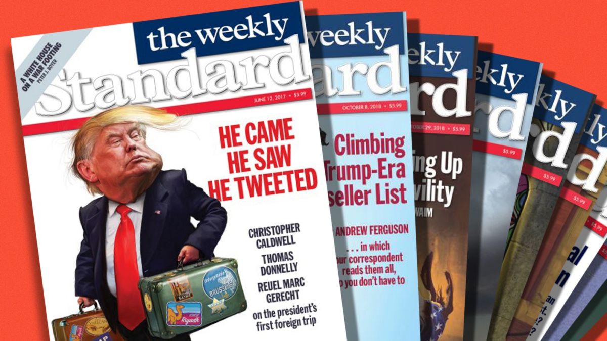 The Weekly Standard A Conservative Magazine Critical Of Trump To