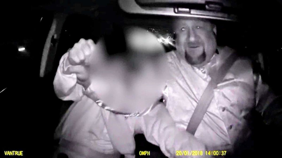 Dashcam shows passenger attempting to hijack Uber
