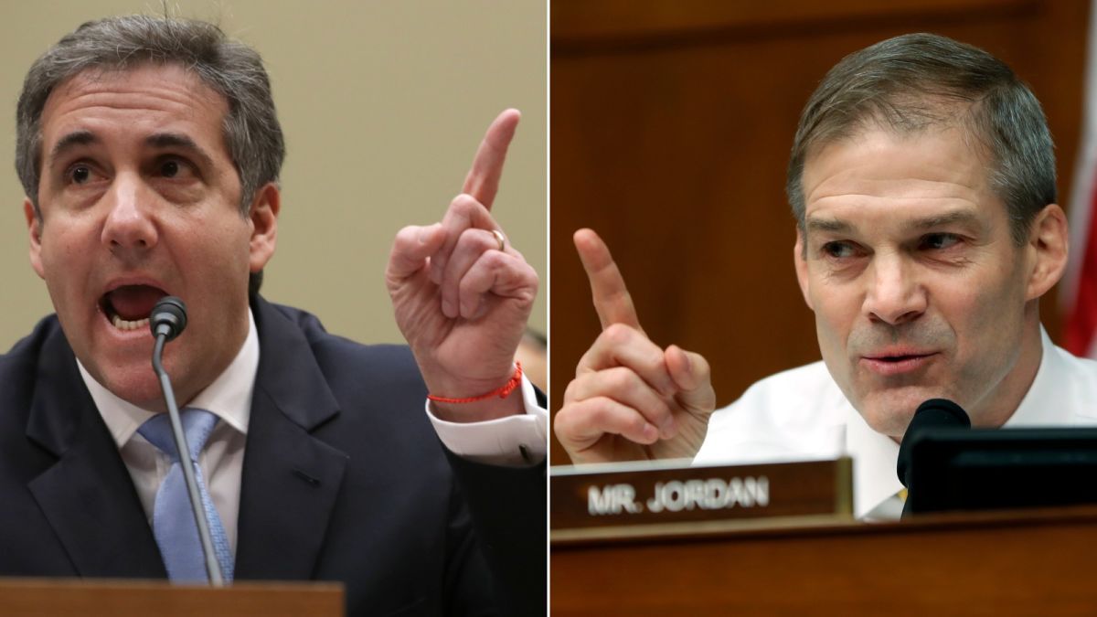 Jim Jordan dominates questioning of Cohen | CNN Politics