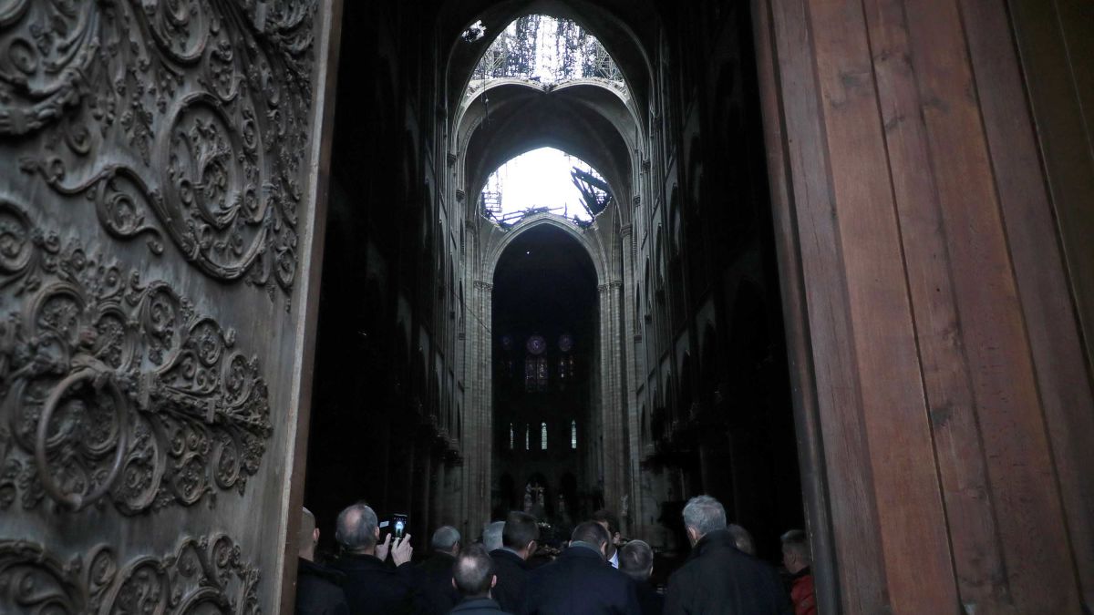 What These Photos From Inside Notre Dame Tell Us About The