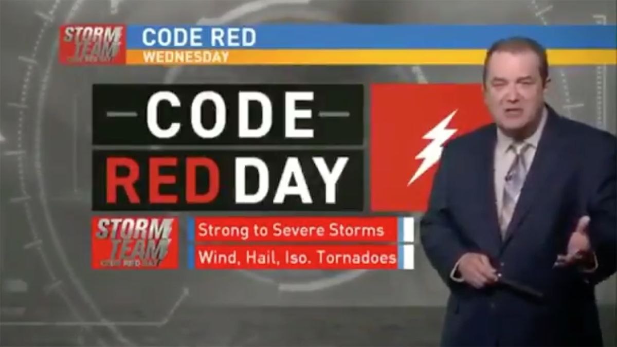 Local Illinois News Station Wics Renamed Its Code Red Weather Warning After Its Own Weatherman Criticized It Cnn