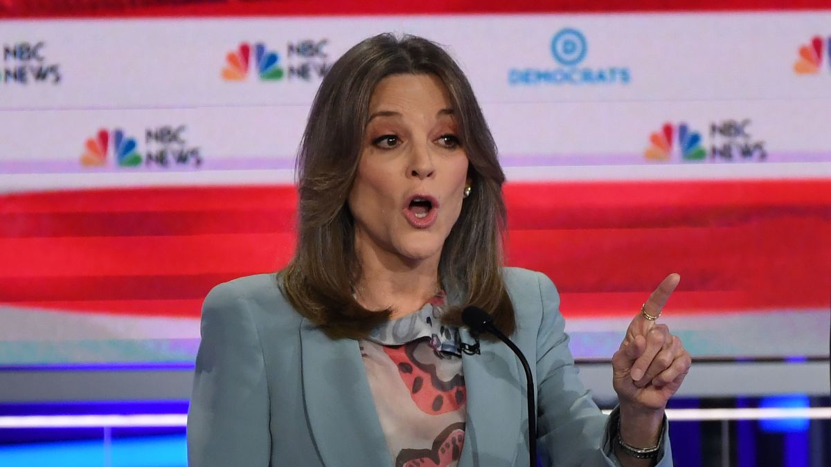 Williamson wants up to $500 billion for reparations plan Marianne  Williamson wants up to $500 billion for reparations plan