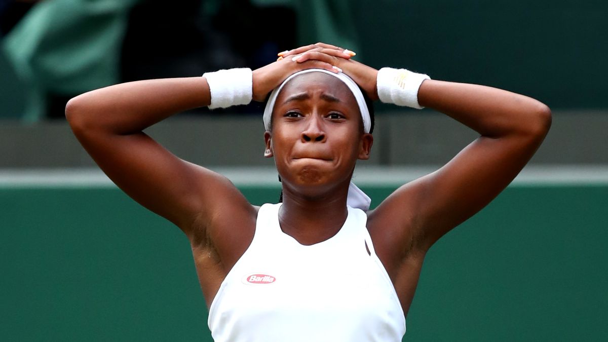 Image result for Cori Gauff Wimbledon Venus Williams