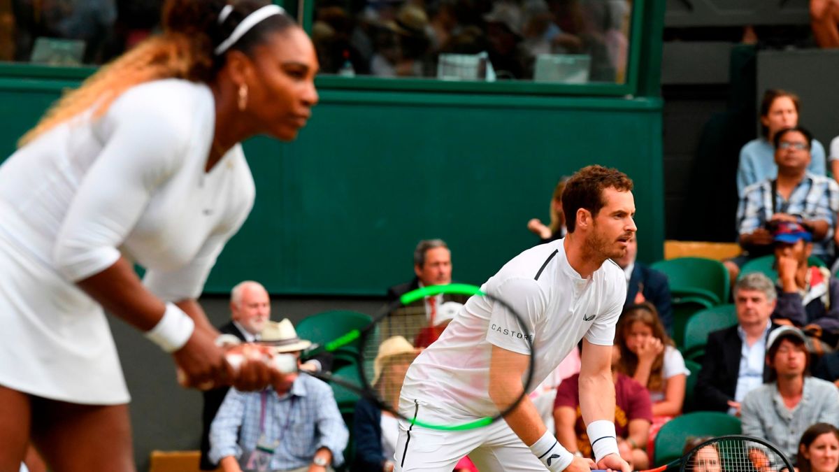 Serena Williams Andy Murray Win Wimbledon Mixed Doubles